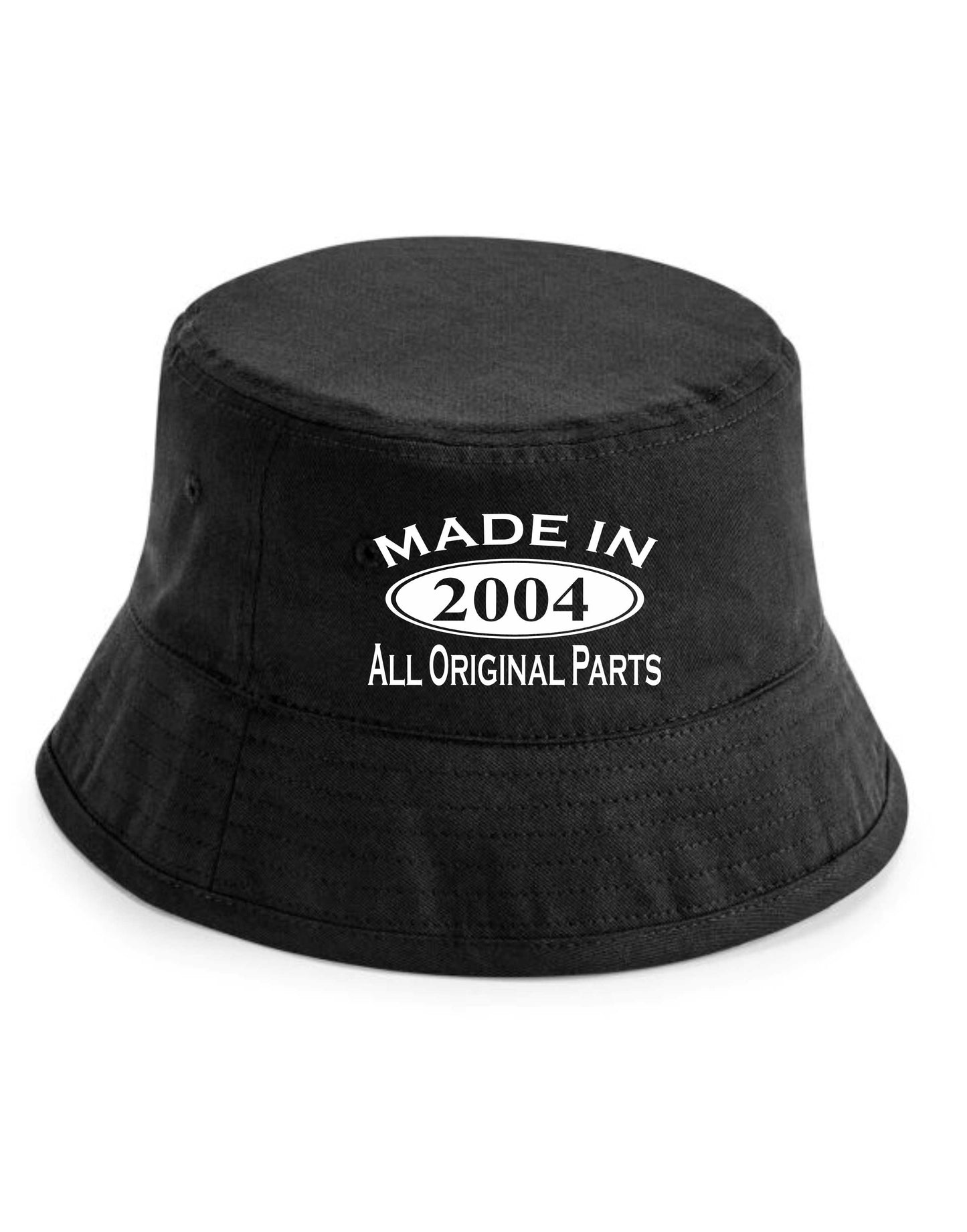 Made in 2004 21st Birthday Bucket Hat Age 21 Gift For Men & Ladies