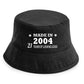 Totally Awesome Made In 2003 Bucket Hat 21st Birthday Age 21 Men & Ladies