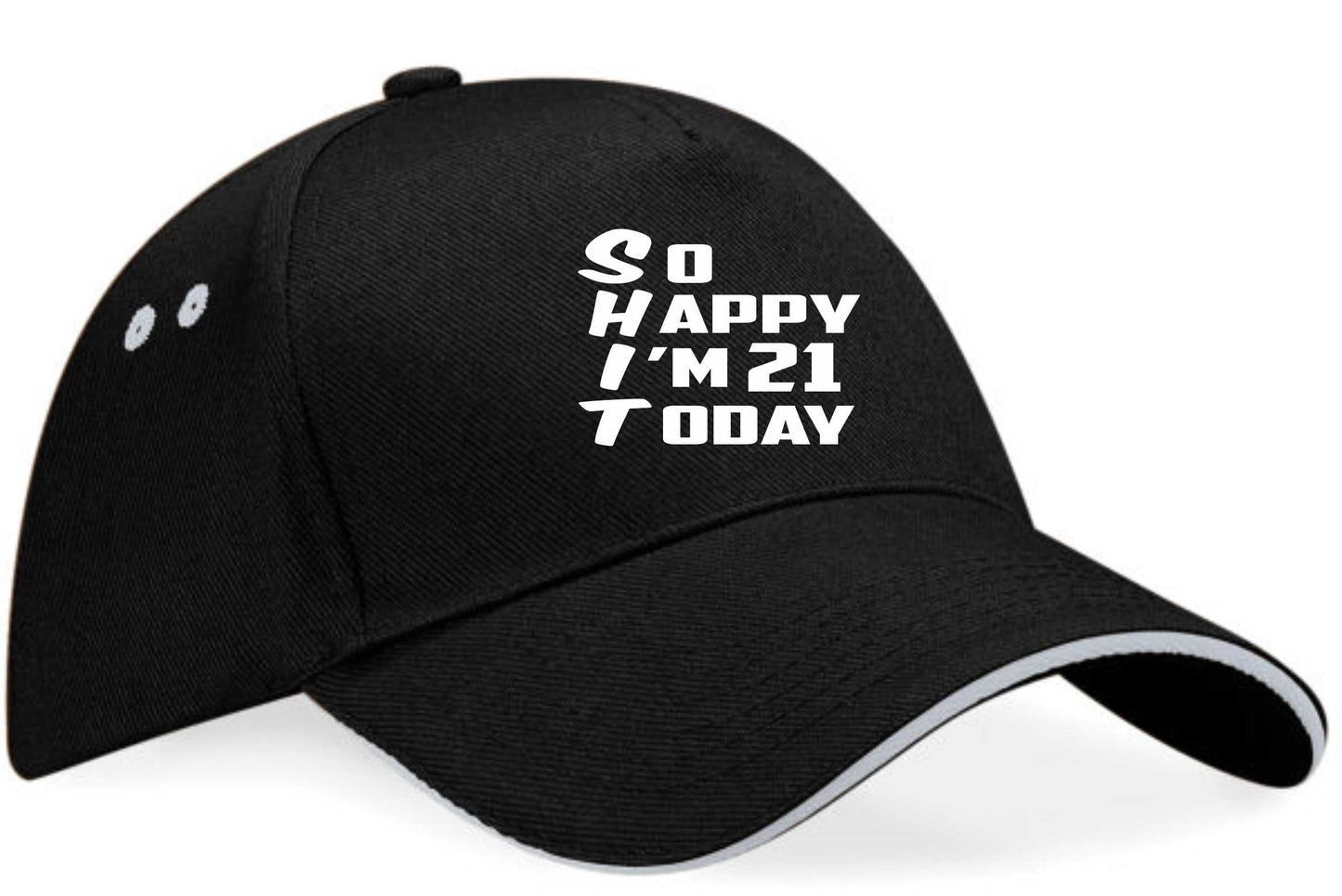 Baseball Cap Funny 21st Birthday Gift For Men & Ladies 21 Year Old Present