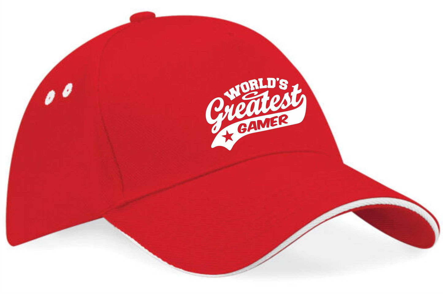 Baseball Cap Greatest Gamer Birthday Present Gift For Him Gift For Her