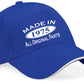 Print4U Made in 1975 Baseball Cap 50th Birthday Gift Age 50 for Men & Women