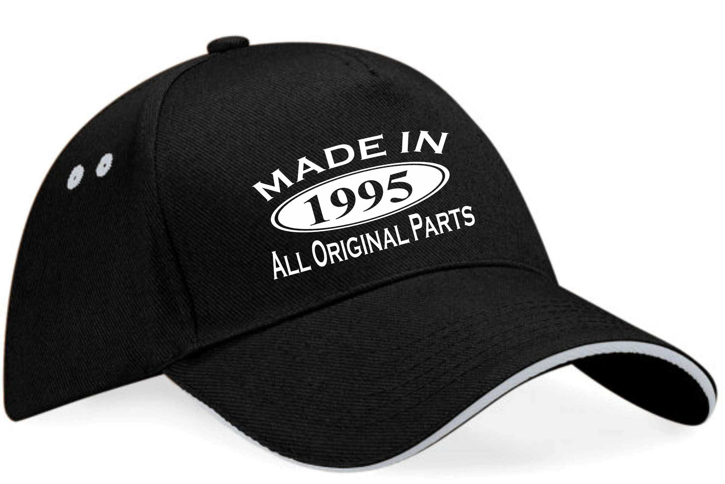 Print4U Made in 1995 Baseball Cap 30th Birthday Gift Age 30 for Men & Women