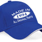 Made In 1994 Baseball Cap 30th Birthday Gift Age 30 For Men & Women