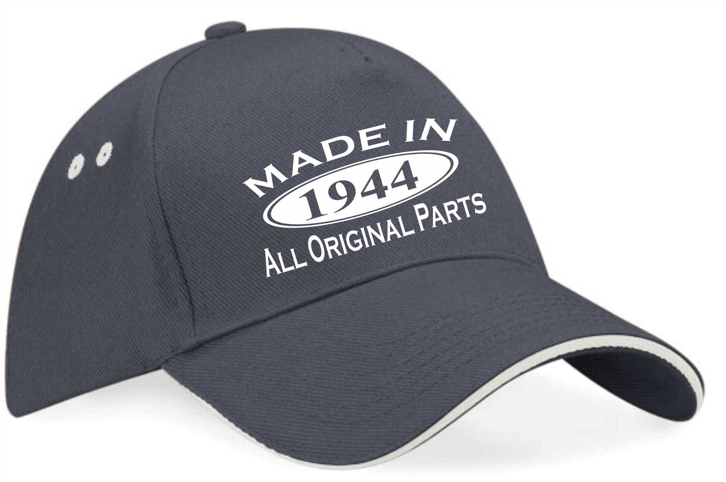 Made In 1944 Baseball Cap 80th Birthday Gift Age 80 For Men & Women