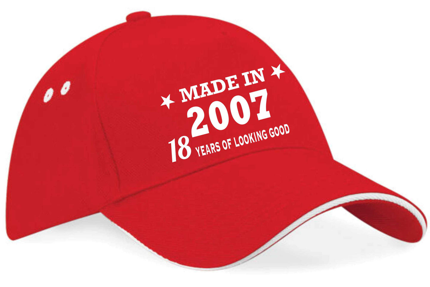 Made in 2007 18th Birthday Baseball Cap 18 Year Old Gift For Men & Ladies