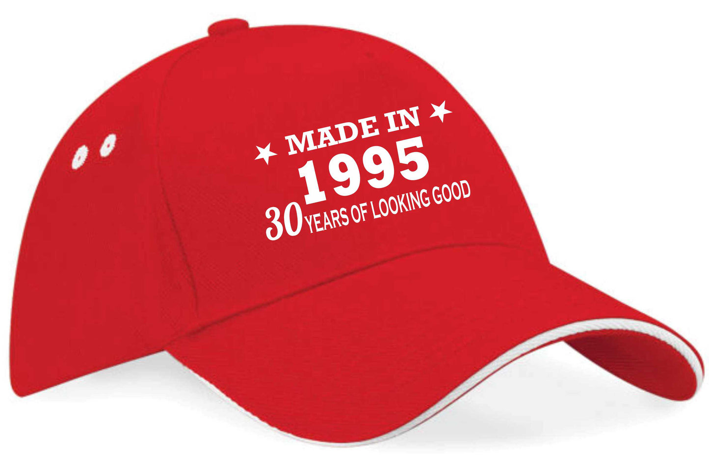 Made in 1995 30th Birthday Baseball Cap 30 Year Old Gift For Men & Ladies