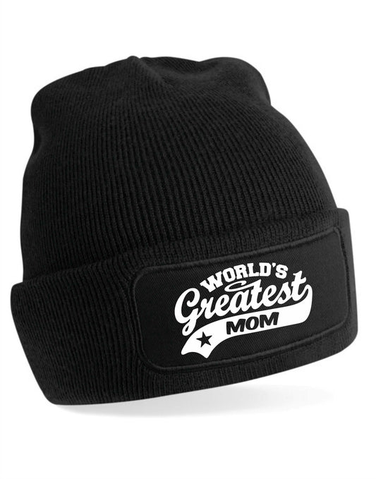 Beanie Hat Greatest Mom Gift For Her Birthday Present Mothers Day