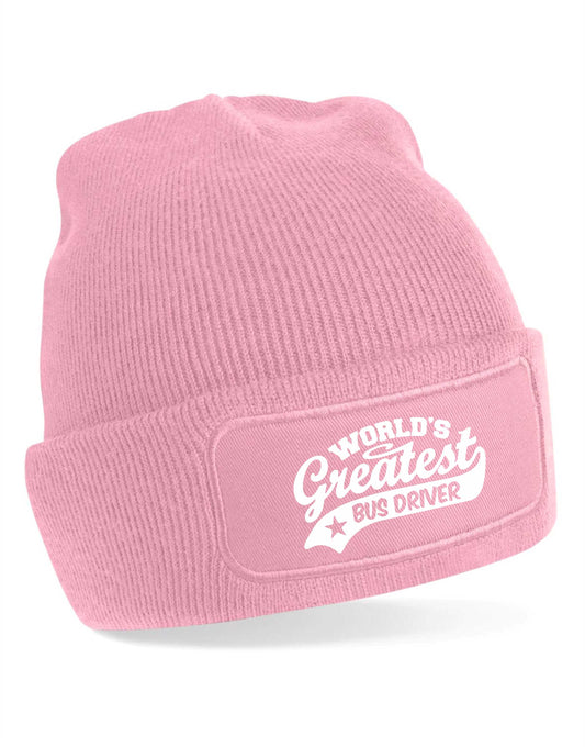 Beanie Hat Greatest Bus Driver Gift For Her Gift For Him Birthday Present