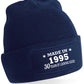 30th Birthday Made In 1995 Beanie Hat Gift for 30 Year Old For Men & Ladies