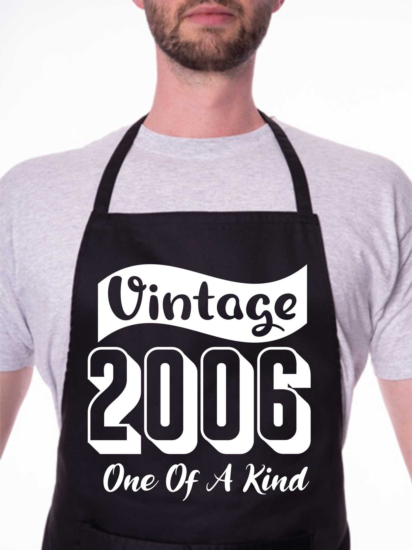 Vintage Birthday 2006 18th Birthday Funny Apron Baking BBQ