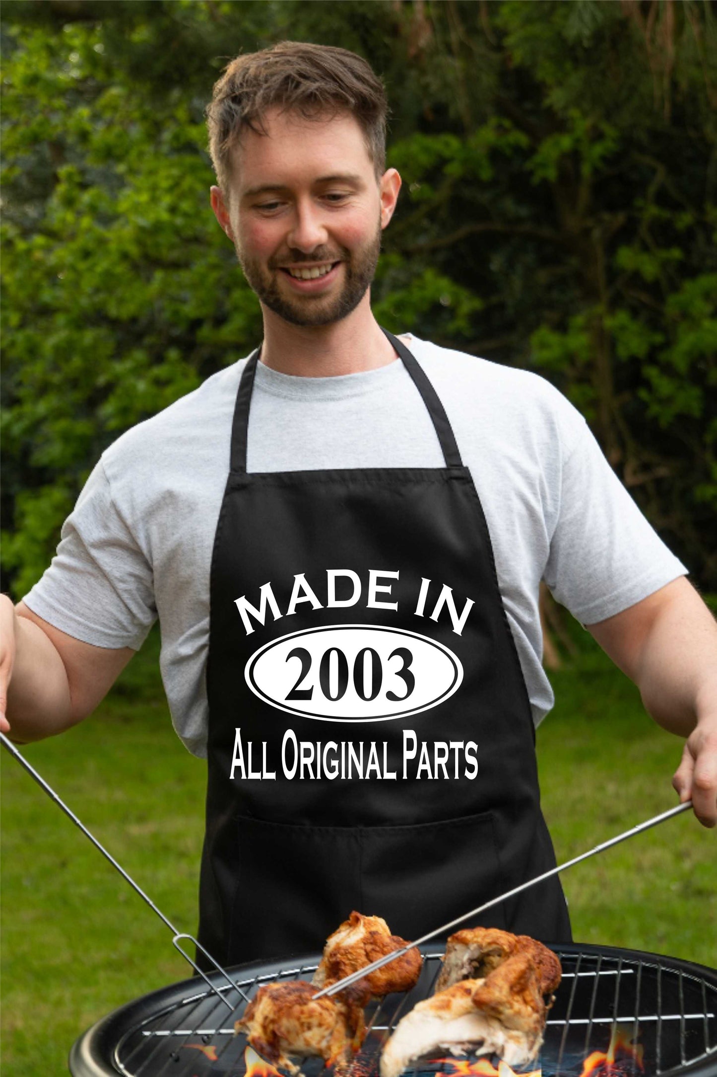 Made In 2003 21st Birthday BBQ Cooking Funny Novelty Apron