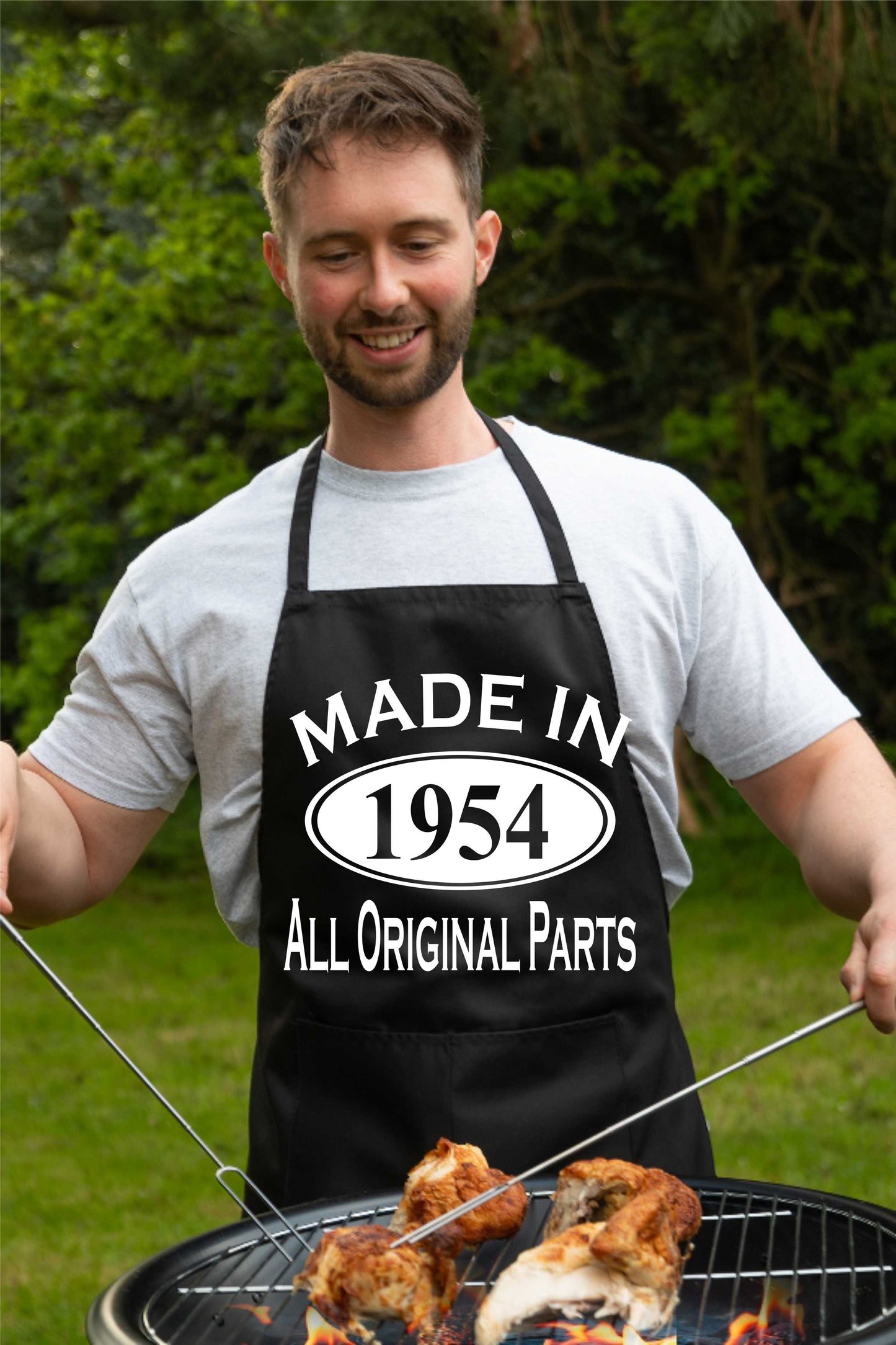 Made In 1954 70th Birthday BBQ Cooking Funny Novelty Apron