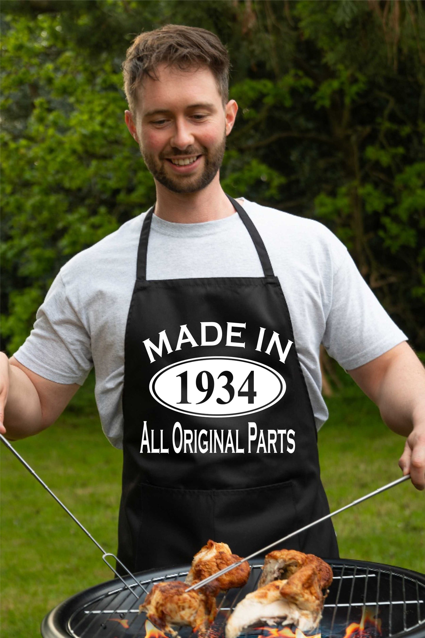 Made In 1934 90th Birthday BBQ Cooking Funny Novelty Apron