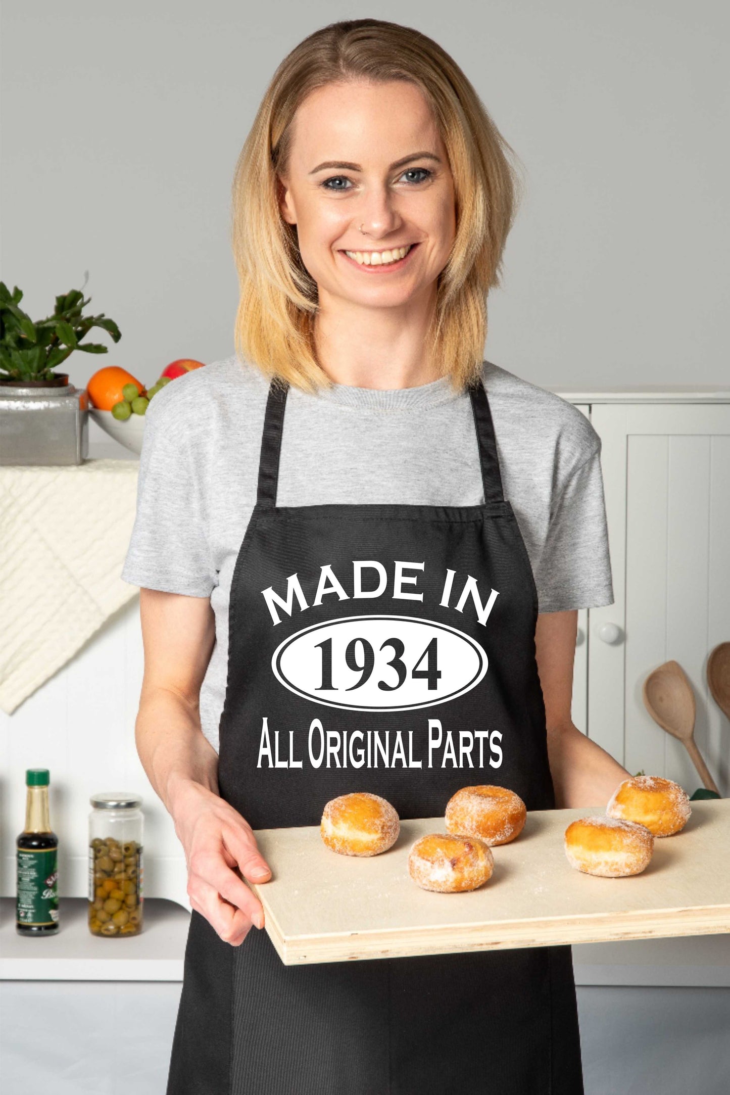 Made In 1934 90th Birthday BBQ Cooking Funny Novelty Apron