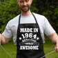 60th Birthday Made In 1964 BBQ Cooking Funny Novelty Apron