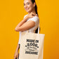 Print4u Made In 2006 18th Birthday Shopping Reusable Tote Bag For Life