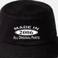 Made in 2006 18th Birthday Bucket Hat Age 18 Gift For Men & Ladies