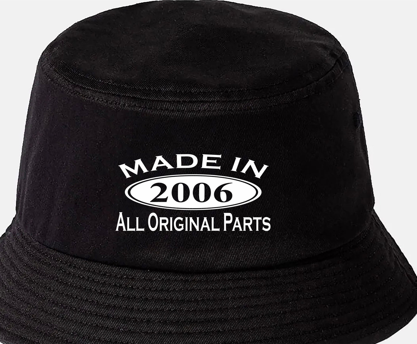 Made in 2006 18th Birthday Bucket Hat Age 18 Gift For Men & Ladies