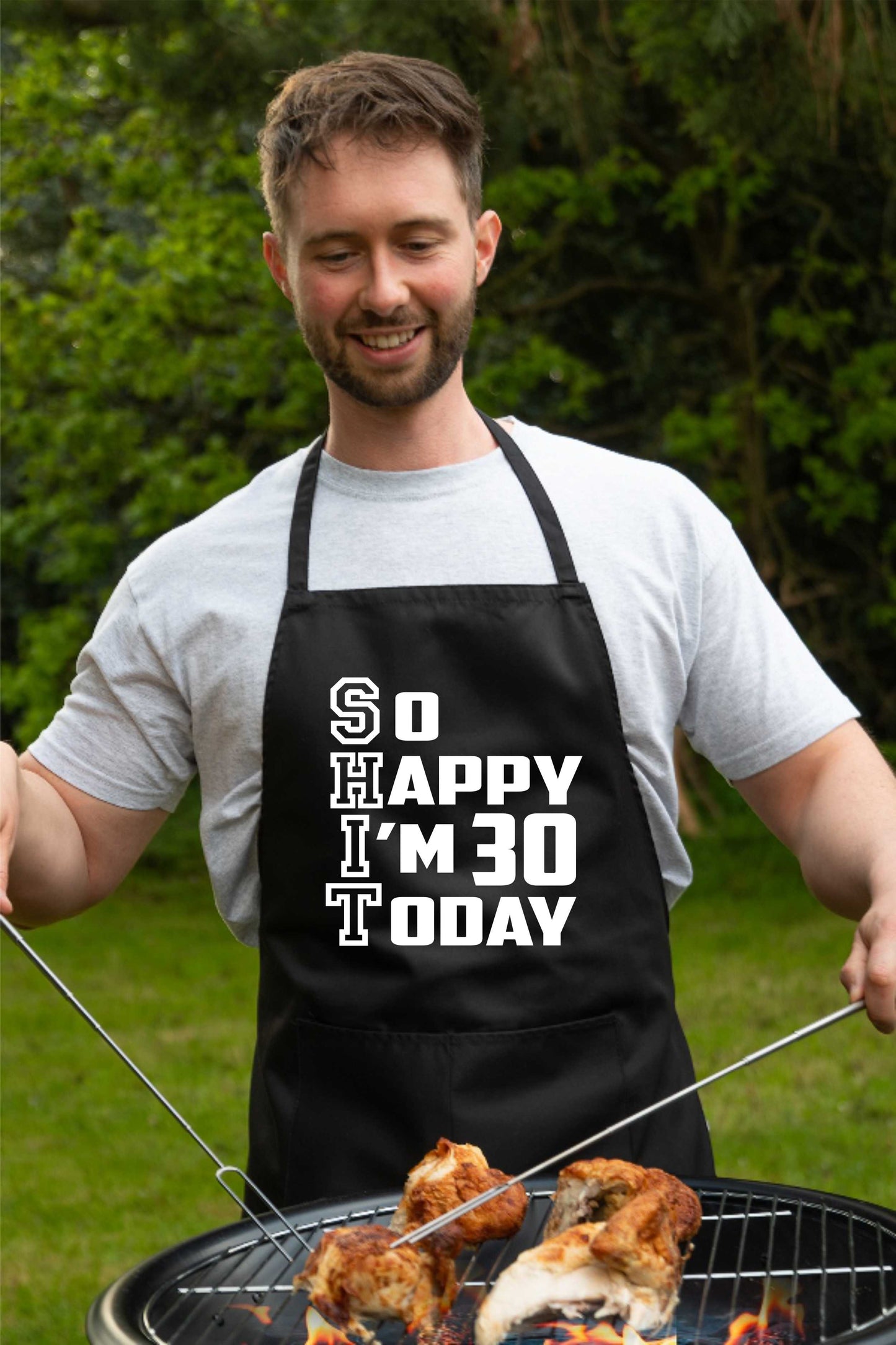 Apron Funny 30th Birthday Gift For Men & Ladies Turning 30 Present