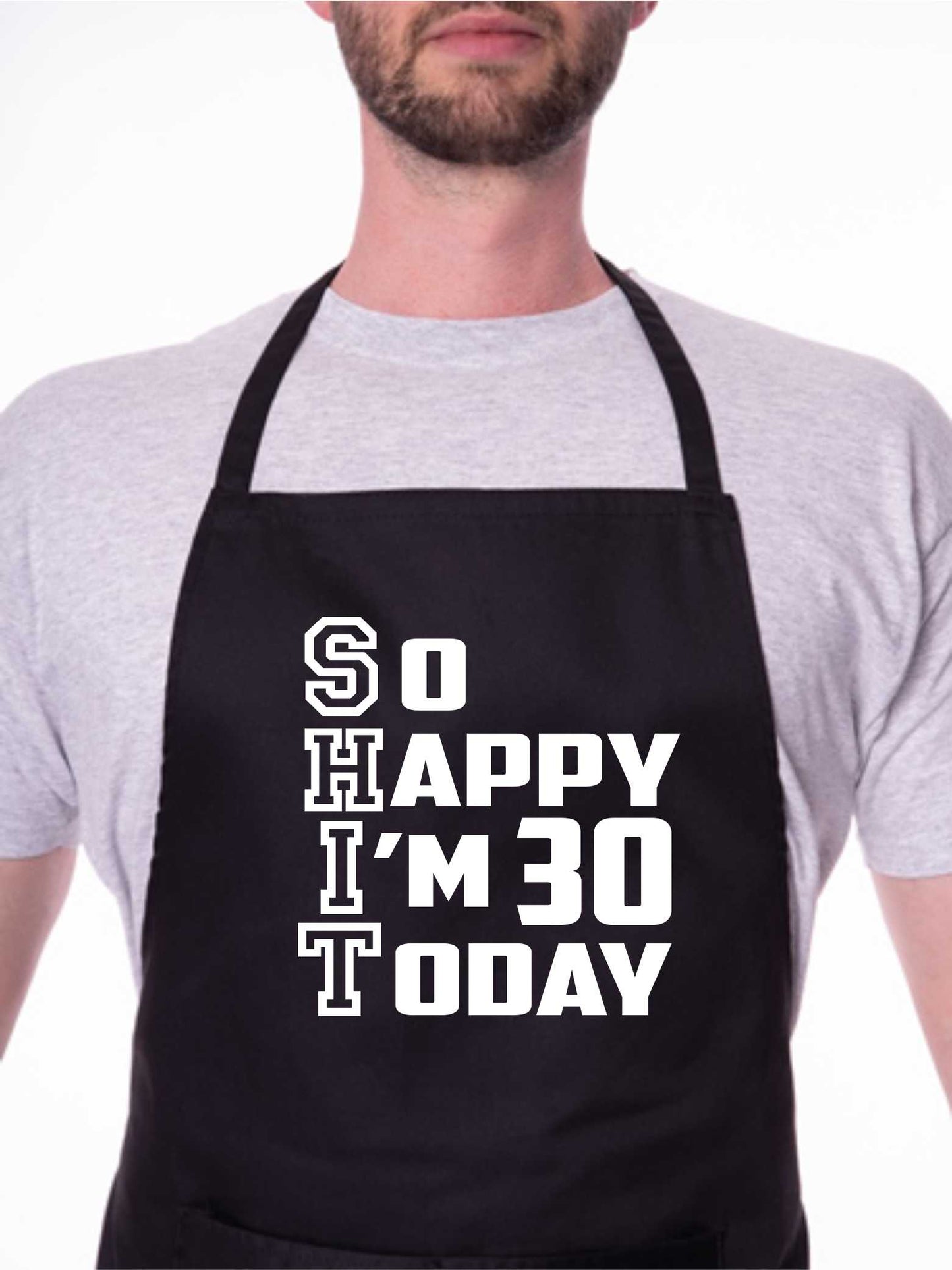 Apron Funny 30th Birthday Gift For Men & Ladies Turning 30 Present