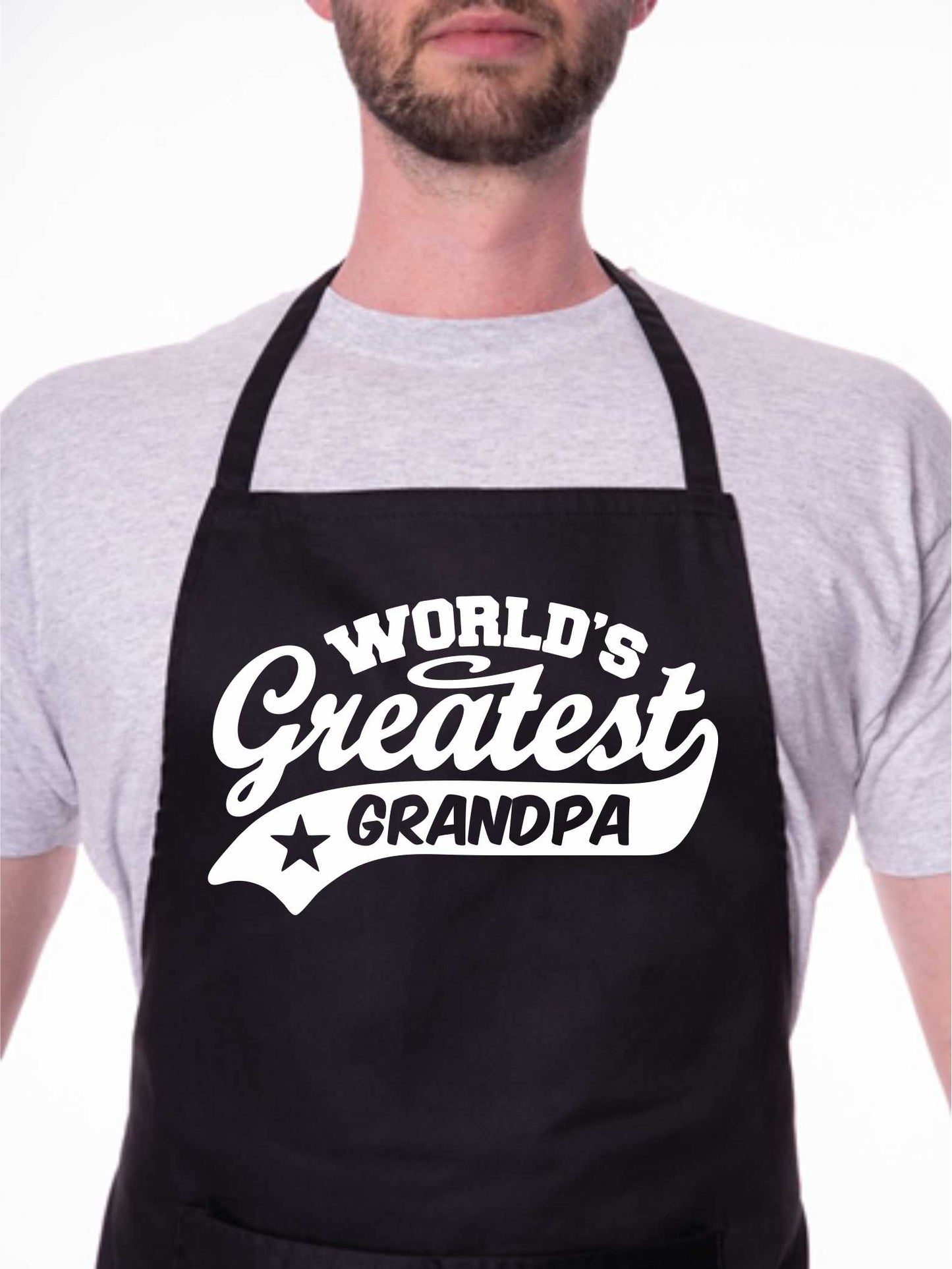 Apron Greatest Grandpa Gift For Him Birthday Father's Day Present