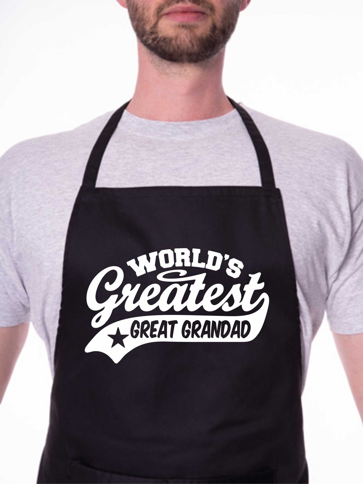 Apron Greatest Great Grandad Gift For Him Birthday Father's Day Present