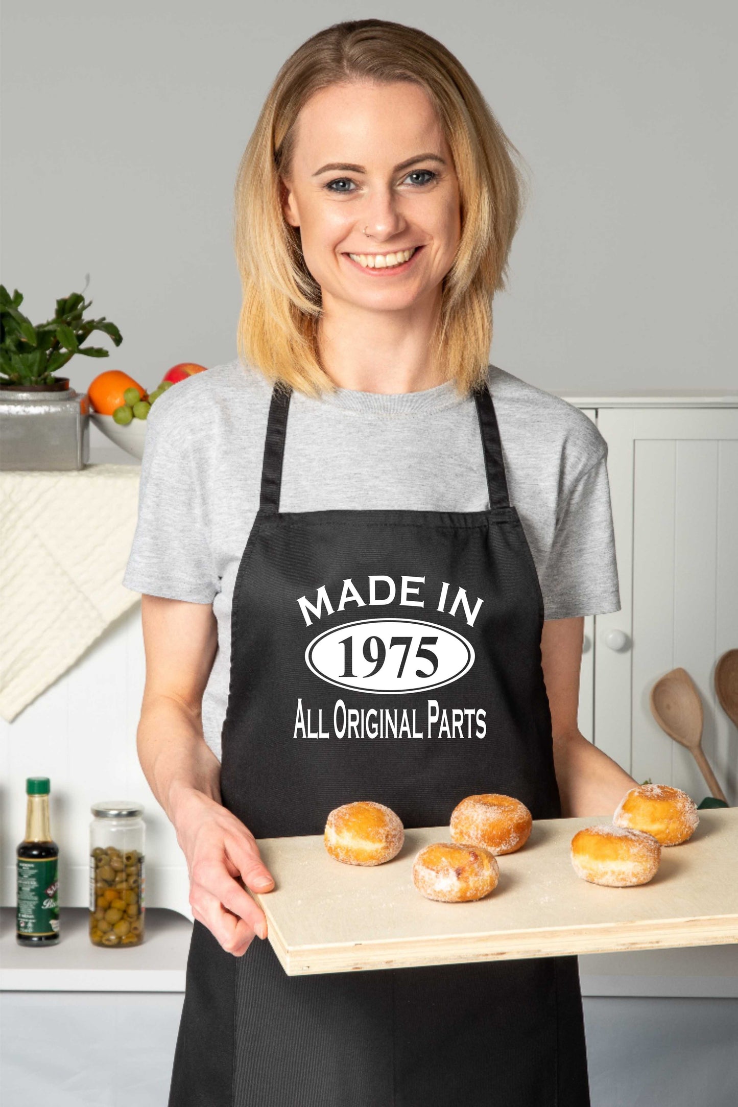 Made In 1975 50th Birthday BBQ Cooking Funny Novelty Apron