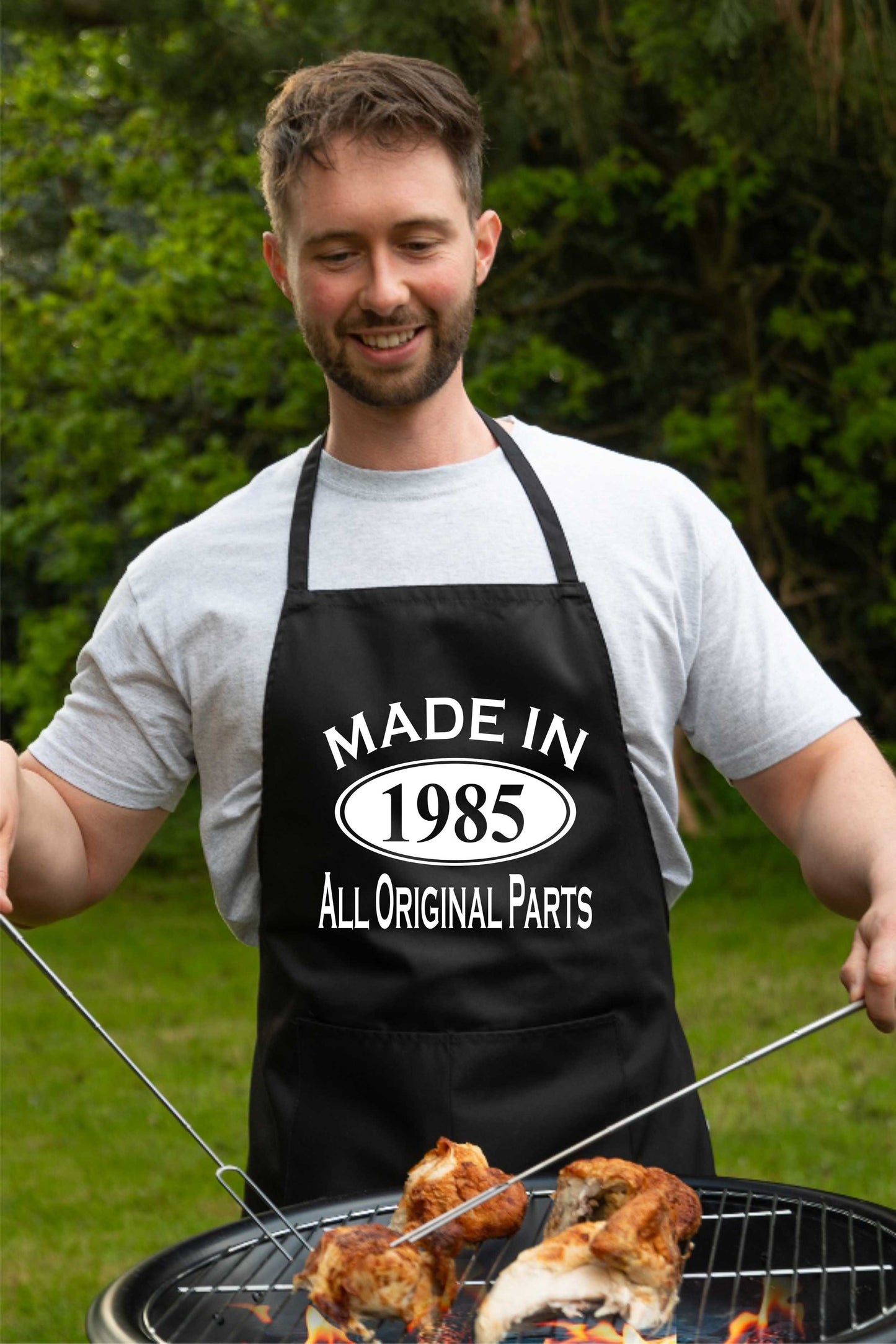 Made In 1985 40th Birthday BBQ Cooking Funny Novelty Apron