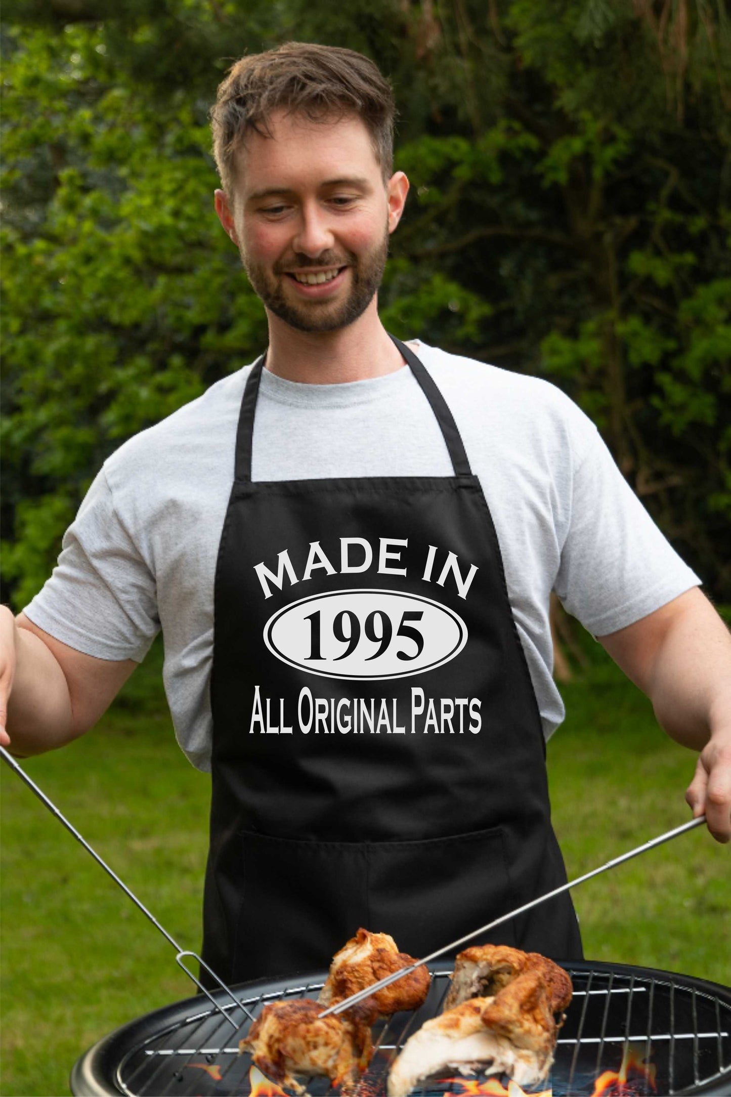 Made In 1995 30th Birthday BBQ Cooking Funny Novelty Apron