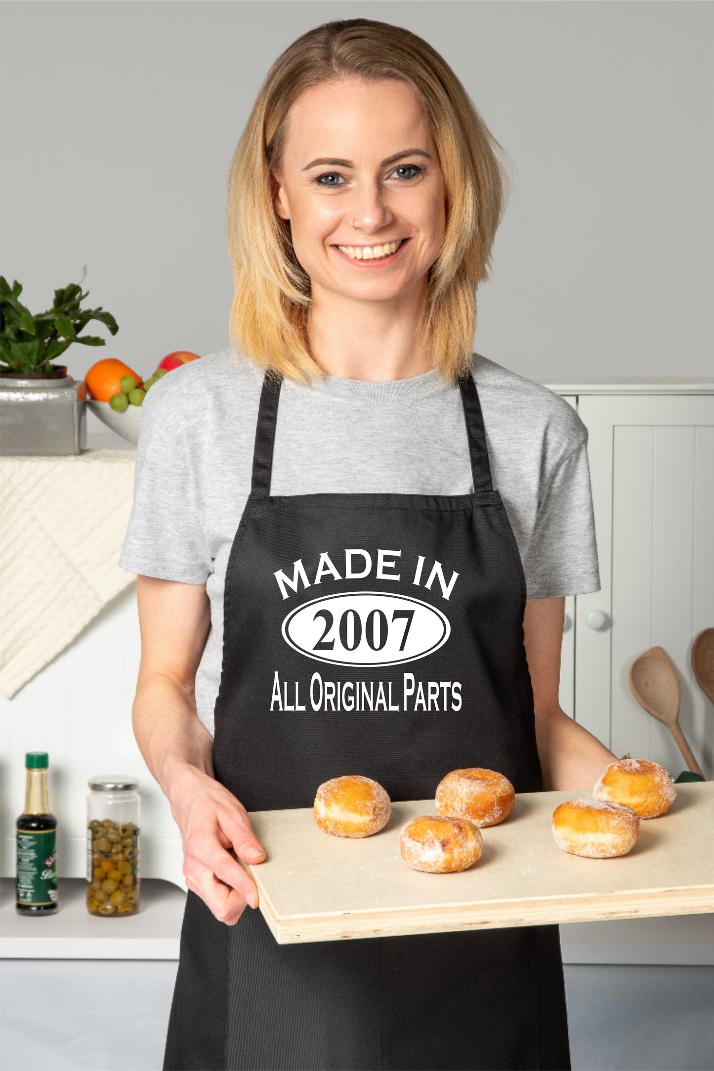 Made In 2007 18th Birthday BBQ Cooking Funny Novelty Apron