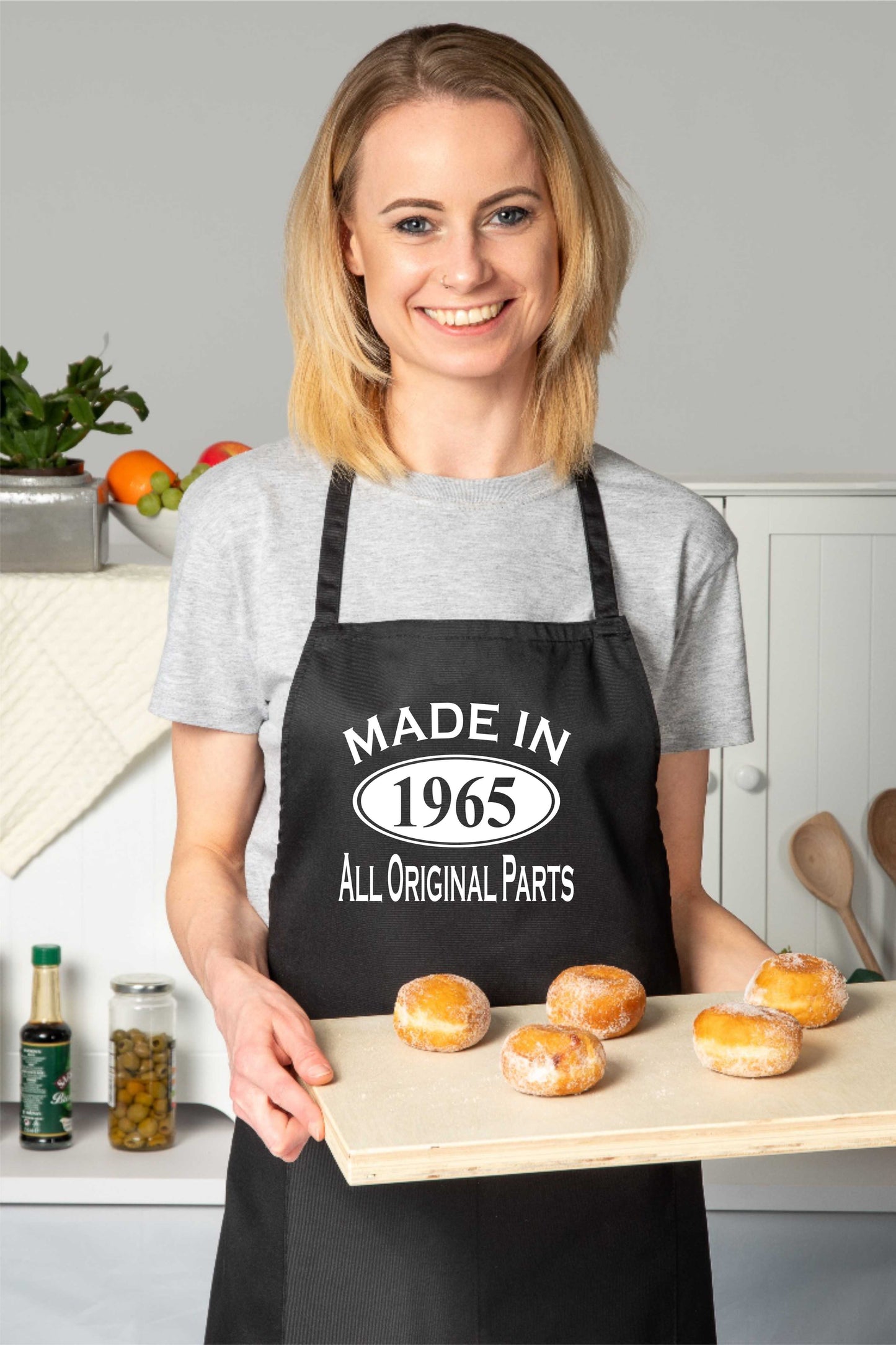 Made In 1965 60th Birthday BBQ Cooking Funny Novelty Apron