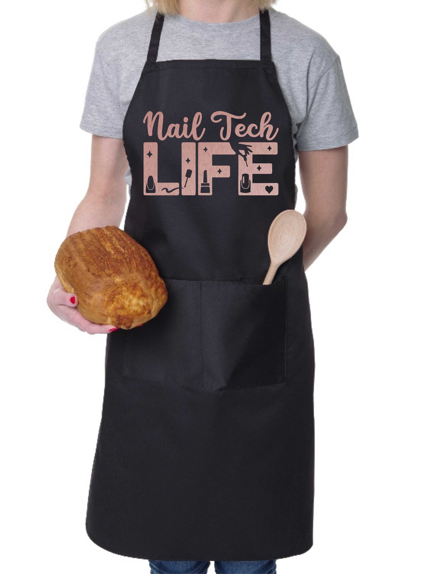 Apron Nail Tech Life Nail Salon Nail Technician Beauty  Salon Gift