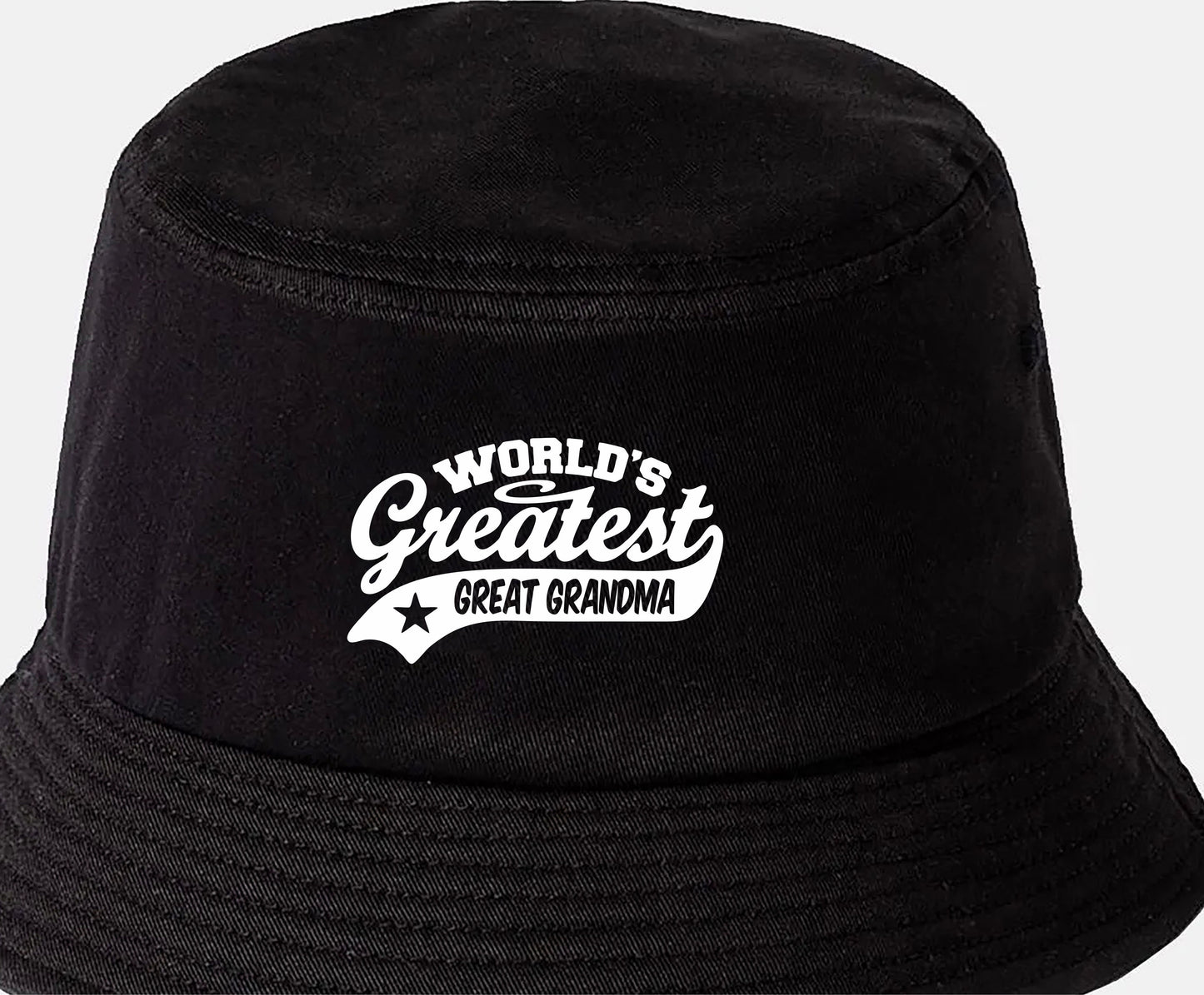 Bucket Hat Greatest Great Grandma Birthday Mother's Day Present Gift For Her