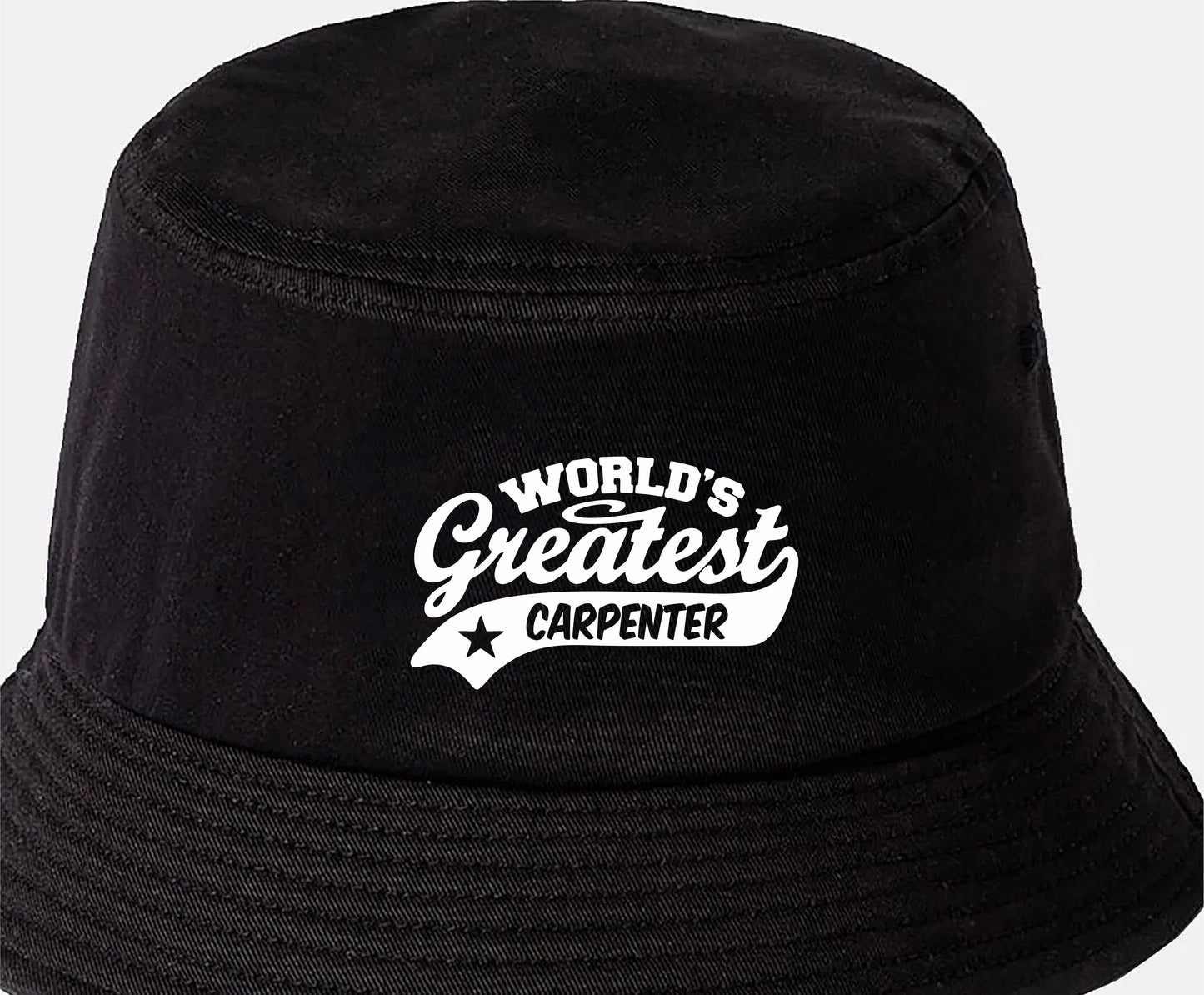 Bucket Hat Greatest Carpenter Birthday Gift For Her Gift for Him Handyman