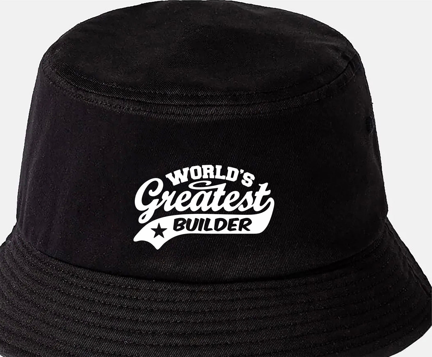 Bucket Hat Greatest Builder Birthday Handyman Gift For Her Gift for Him