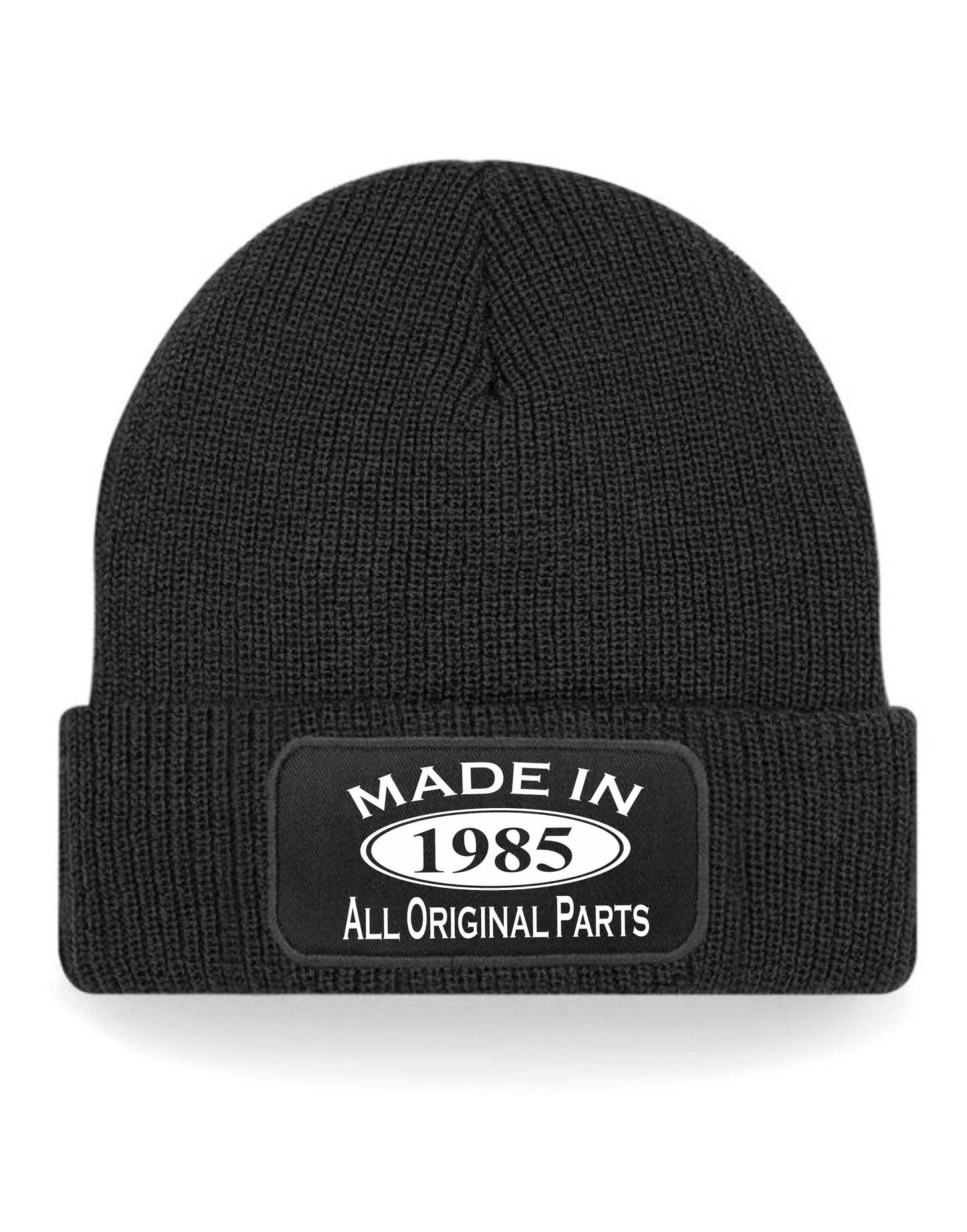 Made In 1985 Beanie Hat 40th Birthday Gift Great For Men & Women