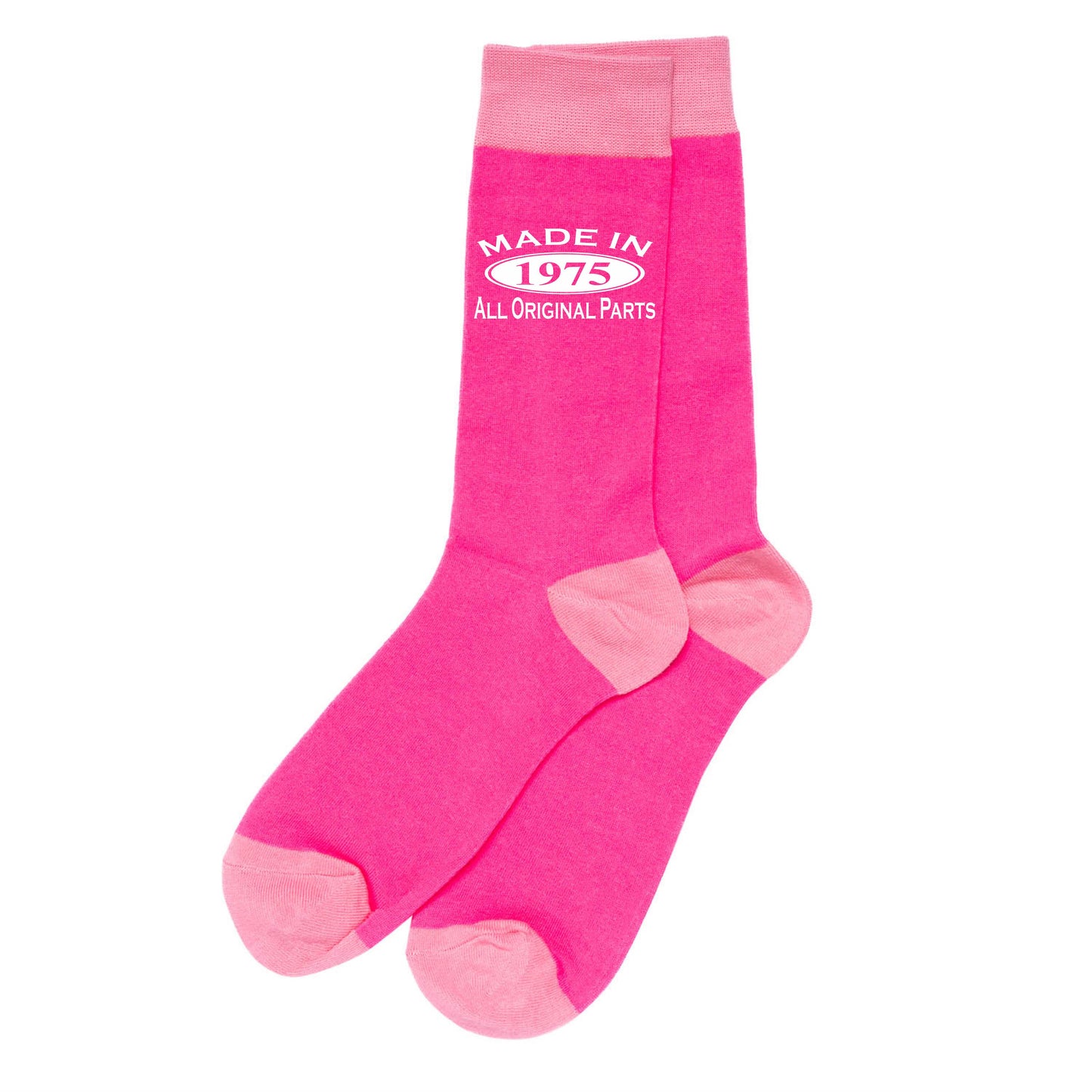 Made in 1975 Ladies Socks Pink Ideal for 50th Birthday Gift or Anniversary Gift