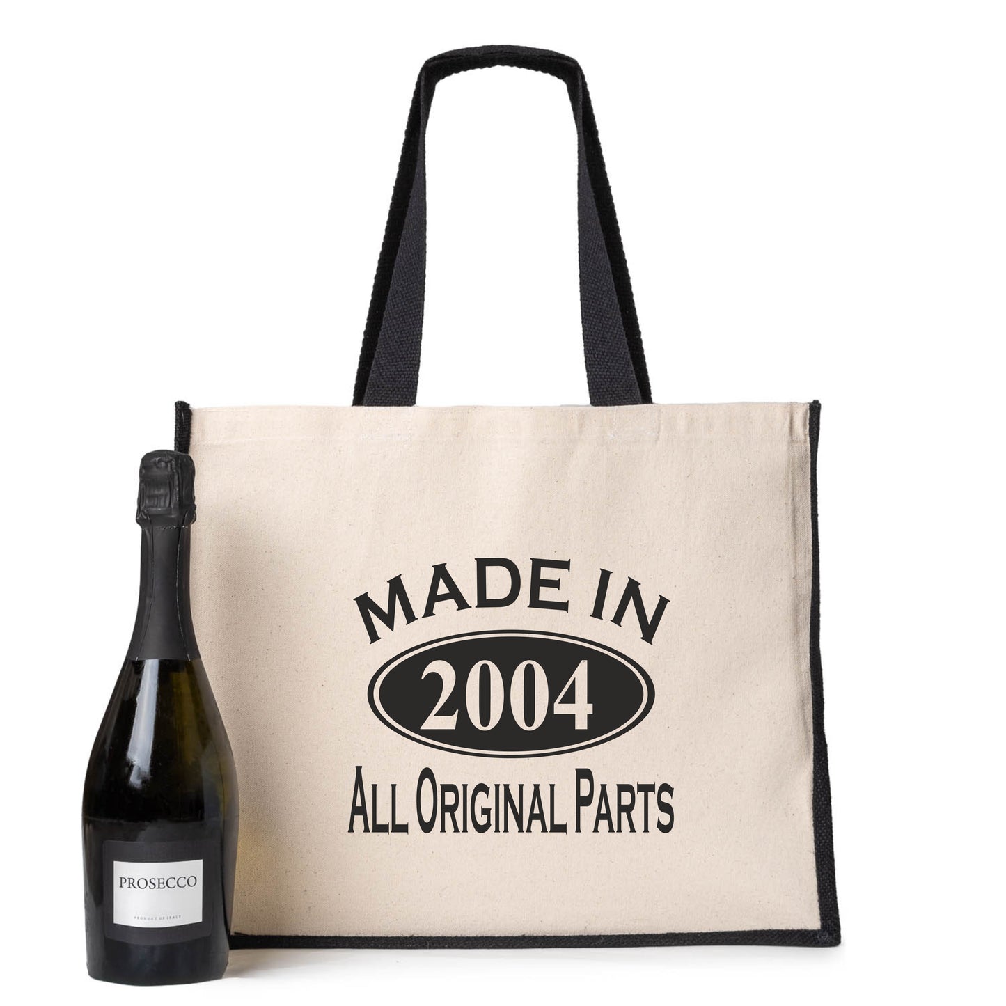 Made In 2004 Tote Bag 21st Birthday Gift Age 21 Ladies Canvas Shopper