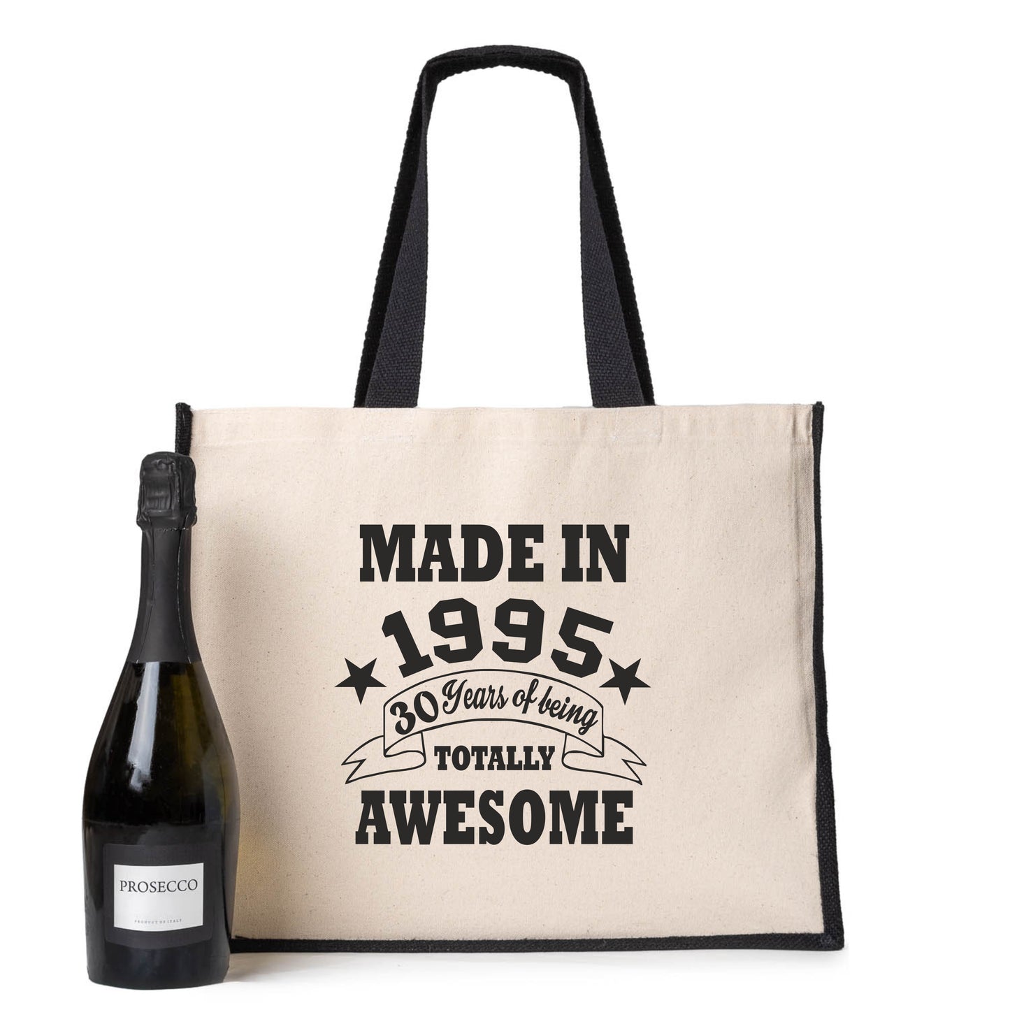 30th Birthday Made In 1995 Tote Bag Age 30 Birthday Ladies Canvas Shopper