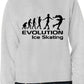 Evolution Of Ice Skating Skater Unisex Sweatshirt