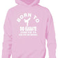 Born To Do Karate Sports Hoodie Girls Boys Kids