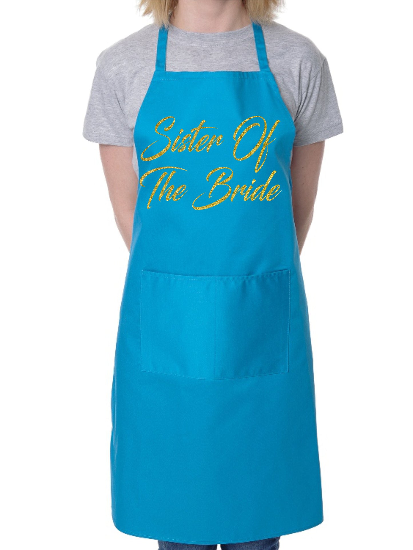 Sister Of The Bride Funny BBQ Novelty Cooking Apron Wedding Favour Hen Party