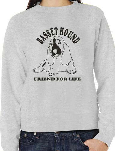 Basset Hound Friend For Life Sweatshirt