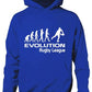 Evolution Of Rugby League Boys Hoodie