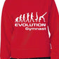 Evolution Of Gymnast Sport Sweatshirt