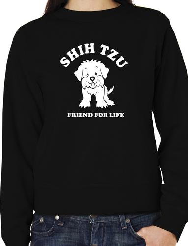 Shih Tzu Friend For Life Sweatshirt