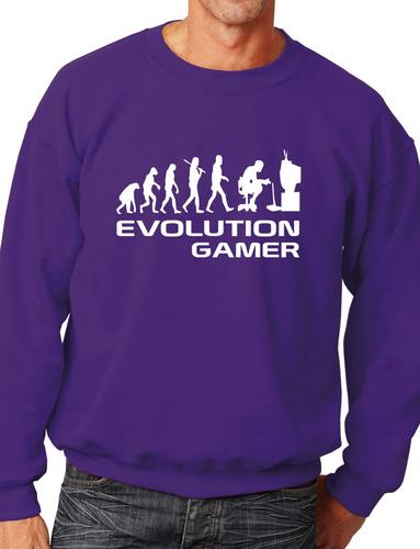 Evolution Of A Gamer Unisex Sweatshirt