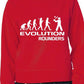 Evolution Of Rounders Sport Funny Adult Sweatshirt