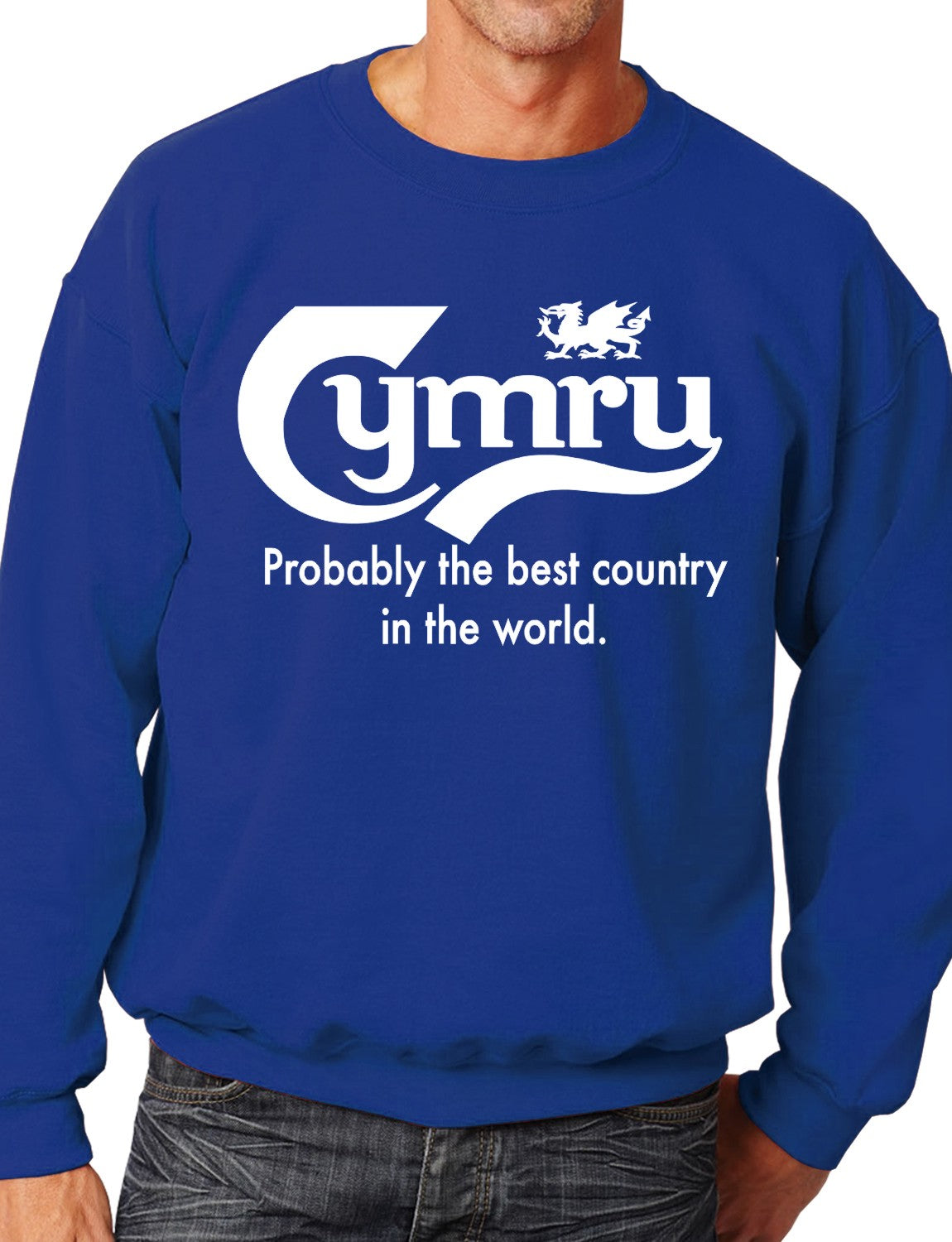 Wales Cymru Best Country Welsh Unisex Sweatshirt