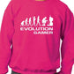 Evolution Of A Gamer Unisex Sweatshirt